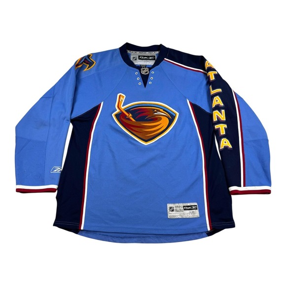 Atlanta Thrashers Jersey Mens Medium NHL Hockey Reebok CCM 23 Stitched Throwback - Picture 1 of 8